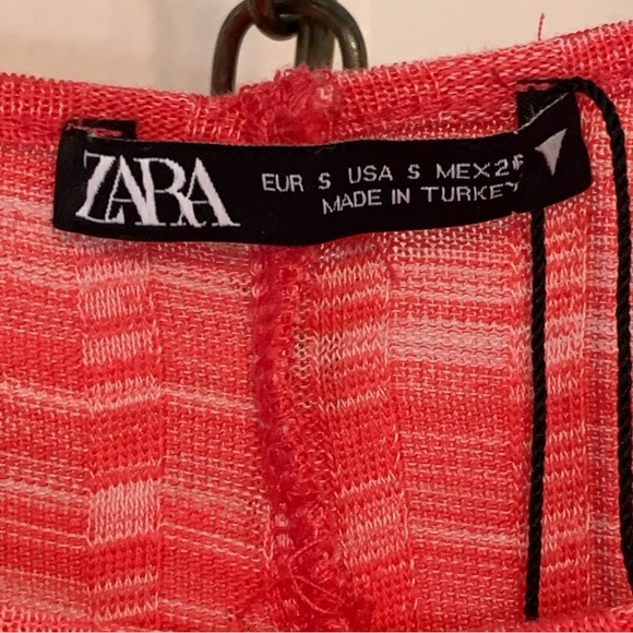 *NWT* Zara Ribbed Midi Dress - Picture 7 of 9